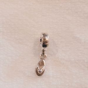 Pandora Sterling Silver Flip Flop Charm